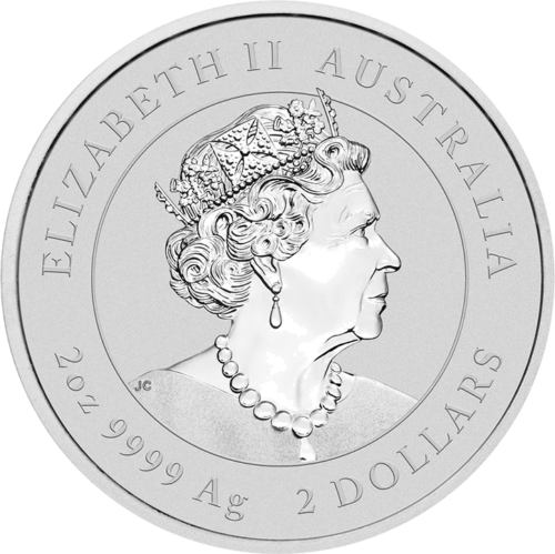 2 oz Year of the Rabbit 2023 (Lunar III) Australia Silver Coin (2)