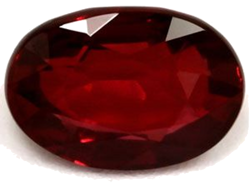 1.07 carat RED Oval Rubinas (1)