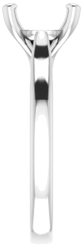 Sužadėtuvių Žiedas „Solitaire“ 585 Baltojo Aukso Round 8.8mm (4)