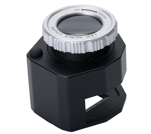 Didinamasis stiklas su LED UV apšvietimu ir perforacija 30x (5)