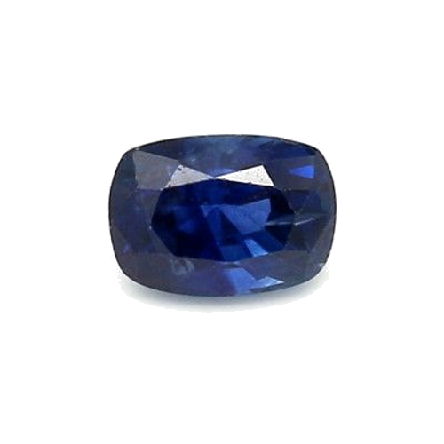 1.0 carat BLUE BRILLIANTSTEP cut Cushion Safyras (1)