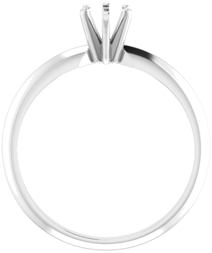 Sužadėtuvių Žiedas „Lightweight Solitaire“ 585 Baltojo Aukso Pear Shape 6.5mm x 4.5mm (2)