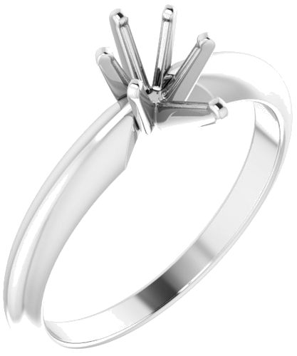 Sužadėtuvių Žiedas „Solitaire“ 585 Baltojo Aukso Pear Shape 7mm x 4.5mm (1)