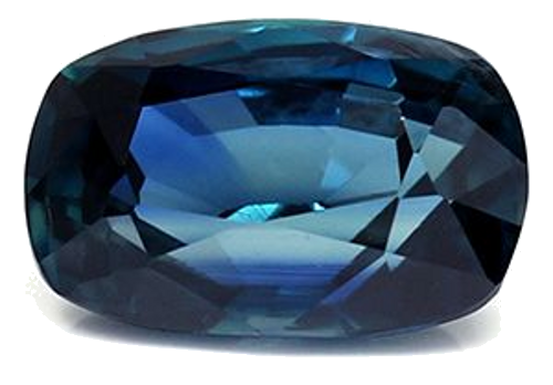 1.26 carat BLUE Cushion Safyras (1)