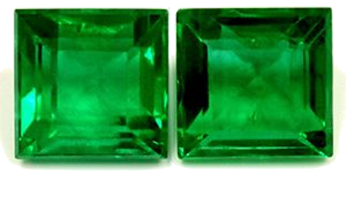 4.01 carat GREEN Square Smaragdas (1)