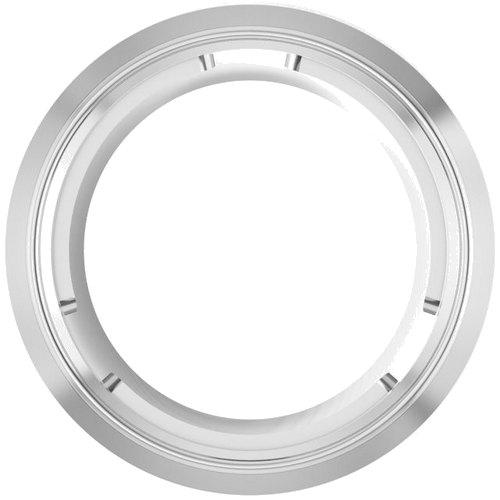 Pakabukas „Round Bezel-Set Slide“ 925 Sidabro Round 7mm (1)