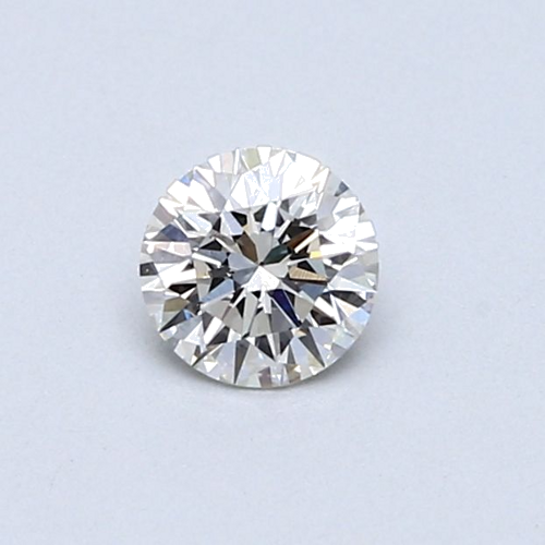 0.38 carat F-SI1 Excellent cut Natūralus Round Deimantas (1)