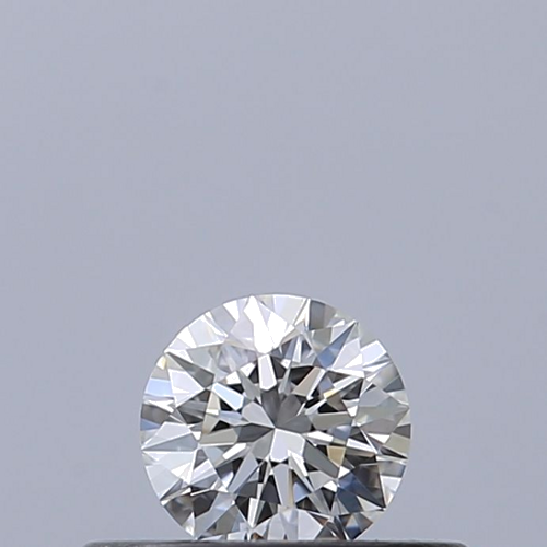 0.22 carat F-VVS2 Excellent cut Natūralus Round Deimantas (1)