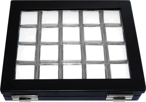 Case for presentation of precious stones Glass 20 (1)