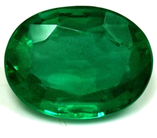 3.43 carat GREEN Oval Smaragdas (1)