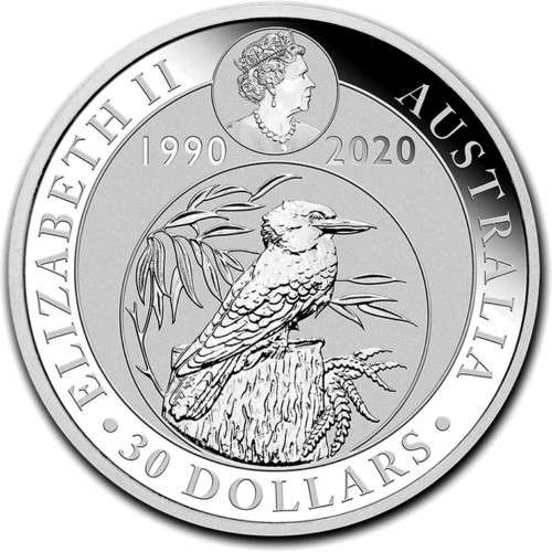 1 kg Kookaburra 2020 Australia silver coin (3)