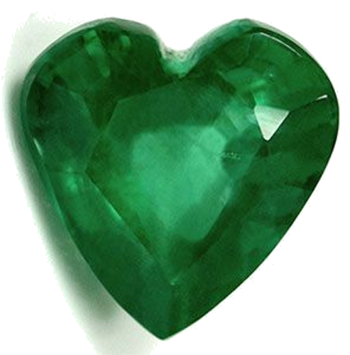 1.96 carat GREEN Heart Smaragdas (1)