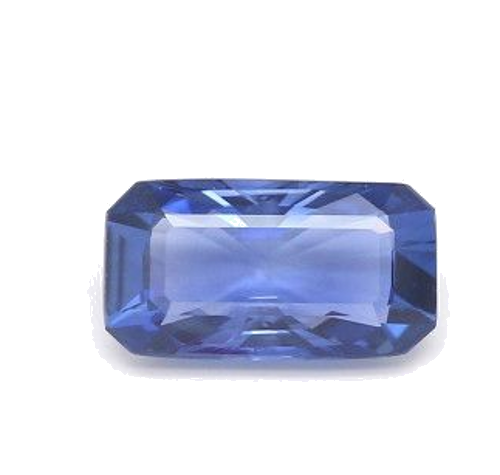2.55 carat BLUE MODIFIEDBRILLIANT cut Octagonal Safyras (1)
