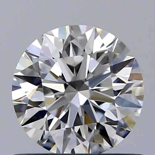 0.62 carat F-VVS1 Excellent cut Natūralus Round Deimantas (1)