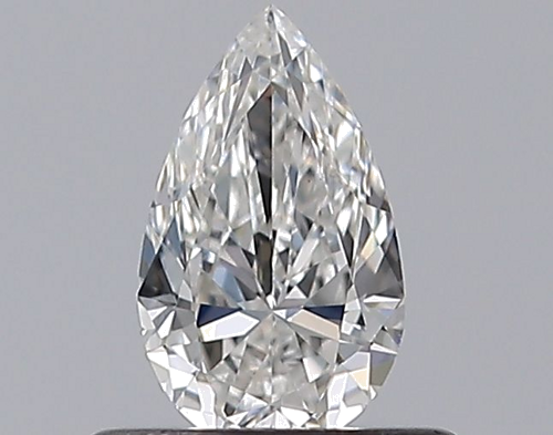 0.41 carat F-VS2 Natūralus Pear Deimantas (1)