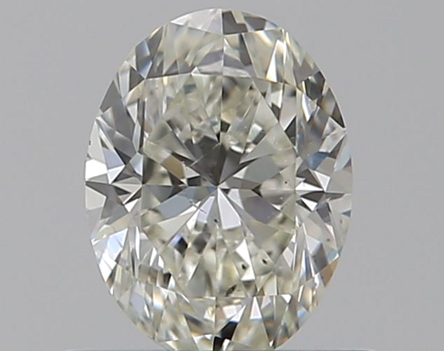 0.5 carat J-SI1 Natūralus Oval Deimantas (1)