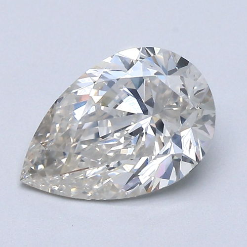 1.7 carat J-SI2 Natūralus Pear Deimantas (1)