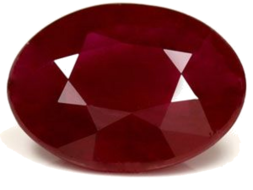 1.84 carat RED Oval Rubinas (1)