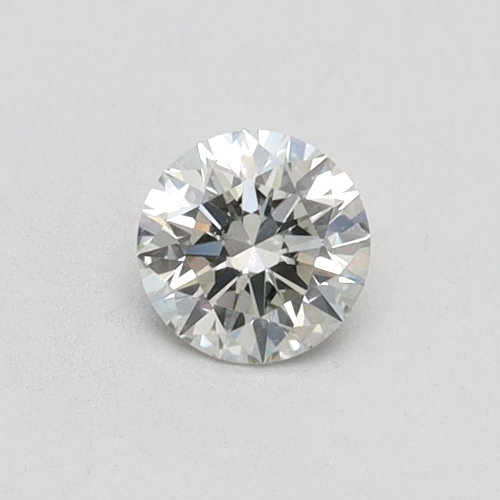 0.33 carat Faint  Green-VVS1 GD cut Natūralus Round Deimantas (1)