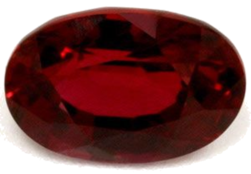 1.13 carat RED Oval Rubinas (1)