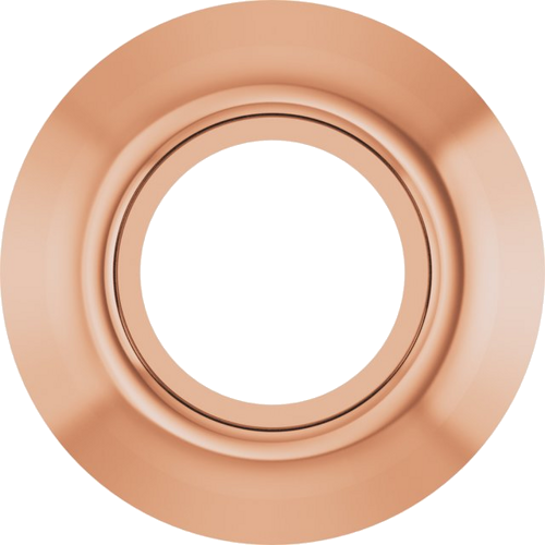 Pakabukas „Solitaire“ 585 Rožinis Aukso Round 3.4mm (1)