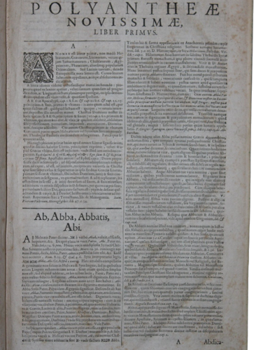 Antique book Florilegii Magni seu Polyantheae Floribus Novissimis. Tomus I (1621, Frankfurt am Main) (5)