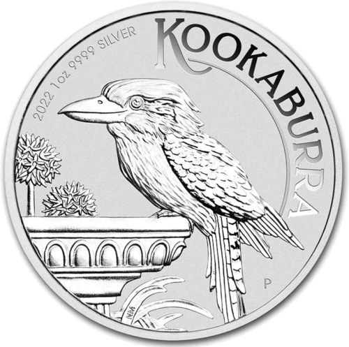 2022 Kookaburra Austrālija 1 oz Sudraba monēta (2)