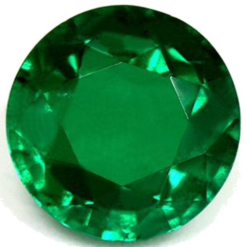 1.9 carat GREEN Round Smaragdas (1)