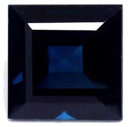 1.06 carat BLUE Square Safyras (1)