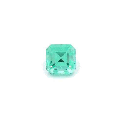 1.01 carat GREEN STEP cut Octagonal Smaragdas (1)