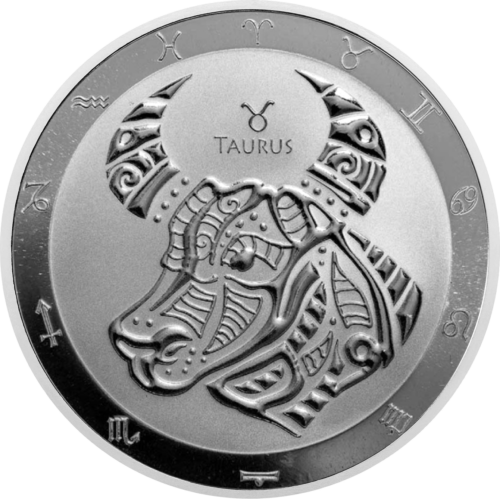 1 oz Jautis 2024 (Zodiac Series) Tokelau sidabrinė moneta (1)