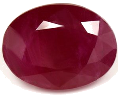 6.37 carat RED Oval Rubinas (1)