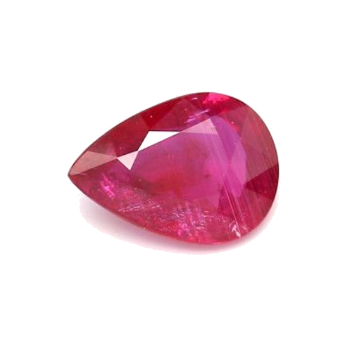 1.6600000000000001 carat RED BRILLIANTSTEP cut Pear Rubinas (1)