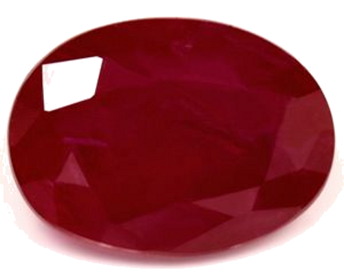 3.07 carat RED Oval Rubinas (1)