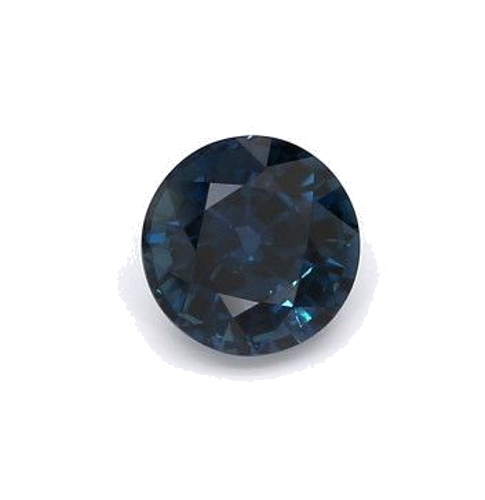 1.8599999999999999 carat BLUE BRILLIANTSTEP cut Round Safyras (1)