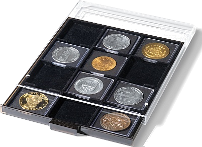 Square holes MB coin drawers (5)
