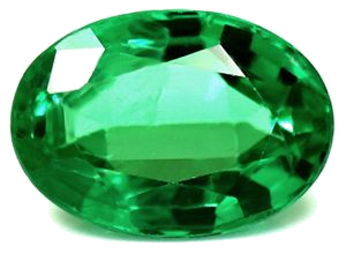 1.17 carat GREEN Oval Smaragdas (1)