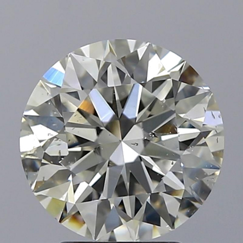 3.13 carat F-SI2 Excellent cut Natūralus Round Deimantas (1)