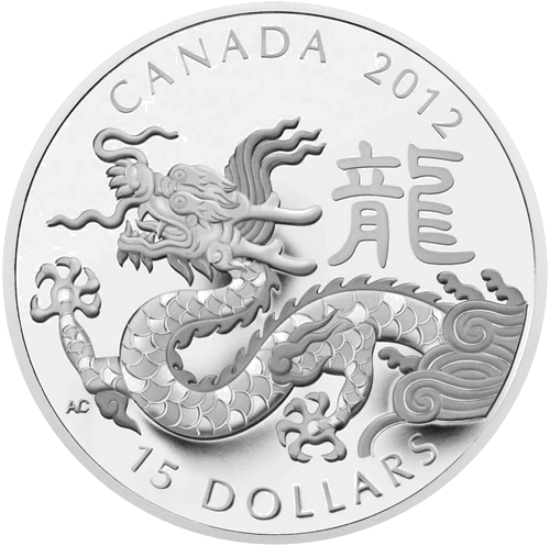 1 oz Dragon 2012 Canada silver coin (1)
