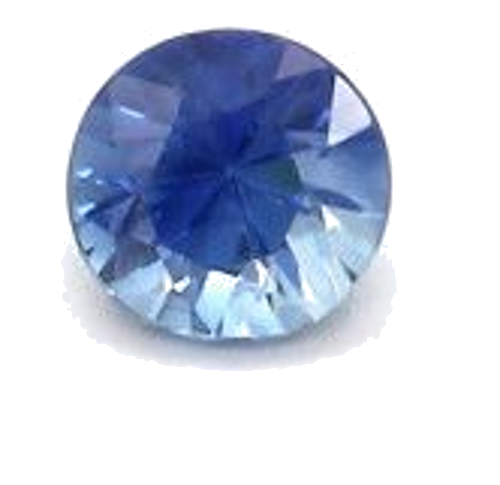 0.14 carat BLUE BRILLIANT cut Round Safyras (1)