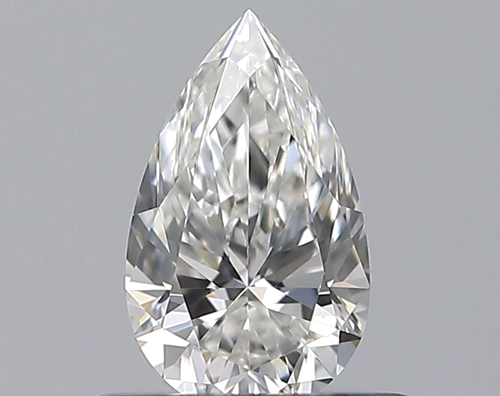 0.41 carat F-VS2 Natūralus Pear Deimantas (1)