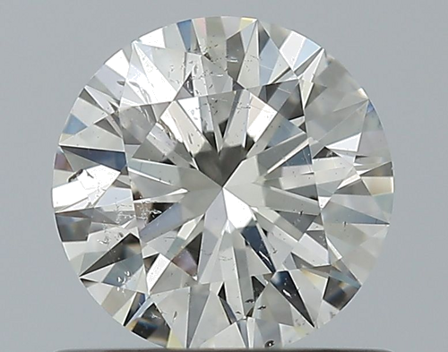 0.7 carat G-SI2 Excellent cut Natūralus Round Deimantas (1)