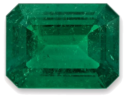 3.17 carat GREEN STEP cut Emerald Smaragdas (1)