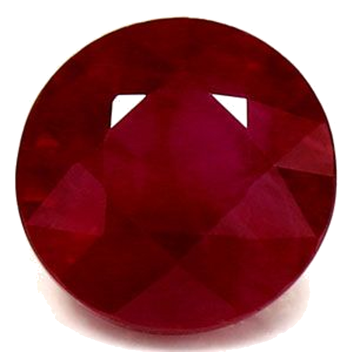 1.12 carat RED Round Rubinas (1)