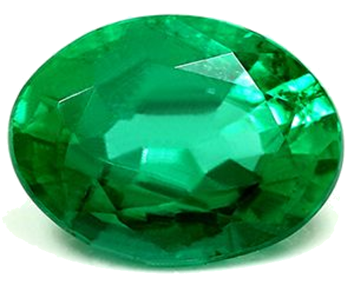 1.48 carat GREEN Oval Smaragdas (1)