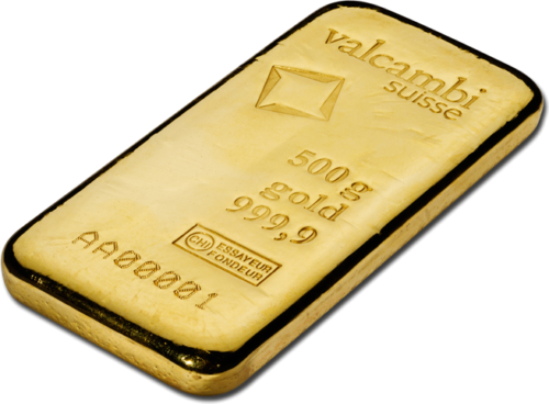 500 g Investment Gold Cast Bar Valcambi (2)