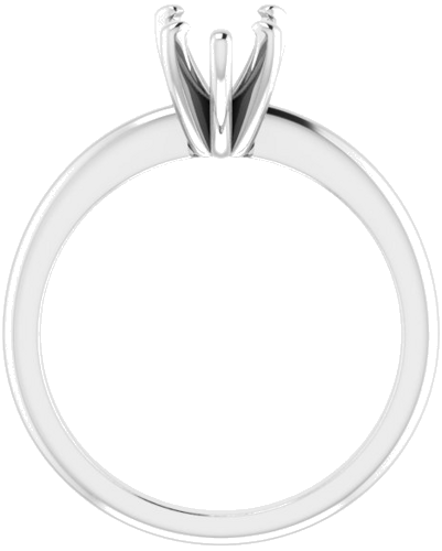 Sužadėtuvių Žiedas „Solitaire“ 585 Baltojo Aukso Pear Shape 9mm x 6mm (2)