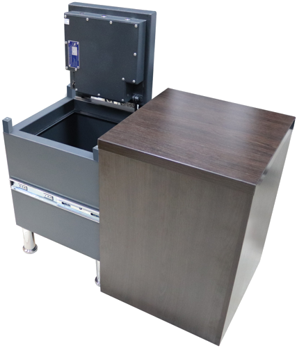 Ugunsdrošs slepenais seifs Griffon FSL.45.E (45 kg) (15)