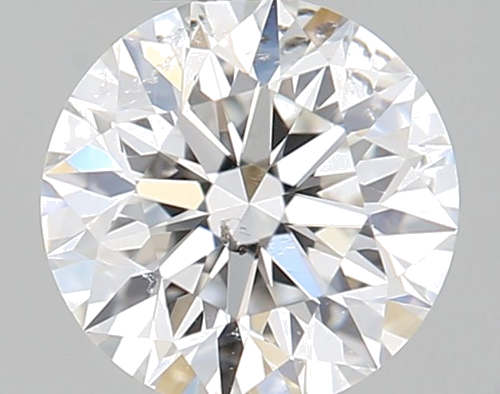 0.41 carat F-SI1 Excellent cut Natūralus Round Deimantas (1)