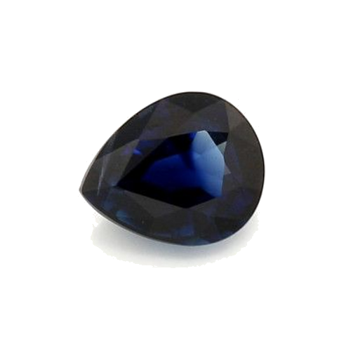 1.02 carat BLUE MODIFIEDBRILLIANTSTEP cut Pear Safyras (1)